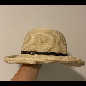 Straight Rim Woven Hat